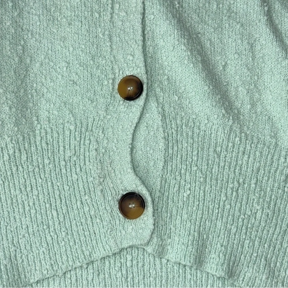 Free People Found My Friend Cardigan Ocean Lilly Cotton Blend women’s Medium